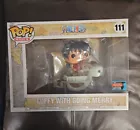 Luffy With Going Merry Funko POP Rides #111, One Piece, New 2022 Fall Convention