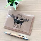 Mandalorian The child Birthday Card - Funko pop blank card