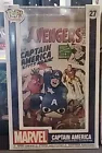 Marvel Comic Covers Funko Pop - Captain America - Avengers #4 - No. 27