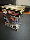 Marvel Funko Pop Black Light Special Edition Captain America #648