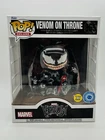 Marvel Funko Pop Deluxe Venom On Throne Exclusive GITD Bobblehead #965
