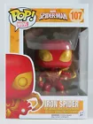 Marvel Funko Pop - Iron Spider - Spider-Man - No. 107 - Free Protector