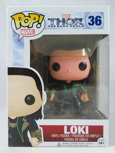 Marvel Funko Pop - Loki - Thor: The Dark World - No. 36 - Free Protector