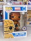 Marvel Funko Pop! SDCC 2011 The Thing Metallic Black Eyes    (( Exclusive ))