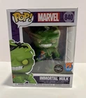 Marvel IMMORTAL HULK 6" Pop! Figure #840 PX Preview Exclusive Glow Chase Edition