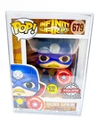 Marvel Infinity Warps Soldier Supreme 679 GITD SE Funko Pop with Pop Protector