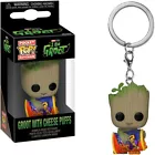 Marvel Studios I Am Groot - Groot with Cheese Puffs Funko Pock Keychain