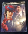 Mary Poppins Returns 4K Ultra HD Buy Exclusive Steelbook Limited Edition OOP NEW