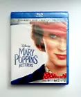 Mary Poppins Returns Blu-ray, DVD 2018 Disney Movie