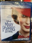 Mary Poppins Returns (Blu-ray, DVD, Digital 2018) Disney Movie