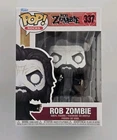 MIB Funko Pop Rocks Rob Zombie Figure Protector Incld