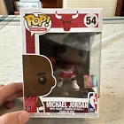 Michael Jordan Funko Pop #54 Chicago Bulls Red Away Jersey Vinyl Figure