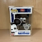 Mickey Mouse Metallic Funko Pop 01 D23 Expo 2011 Disney Grail Limited Ed 480 Pcs