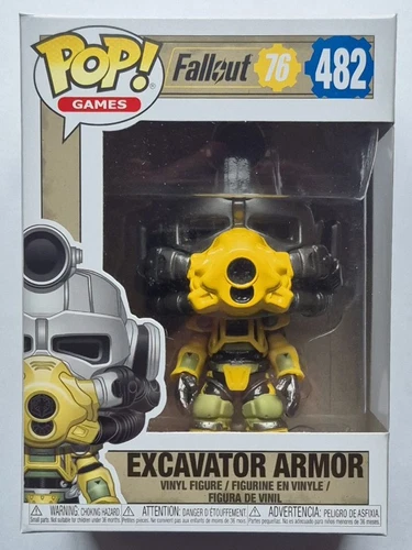 Mint in Mint Box Funko Pop Fallout - Excavator Armor #482