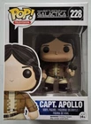 Mint in Mint Box Funko Pop TV Battlestar Galactica - Captain Apollo #228