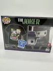 MISB Funko Pop! The Joker With Megaphone AE Exclusive #403 Pop Tee T-Shirt Lrg
