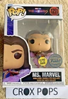 Ms. Marvel GLOW FE 1251 Funko POP! Vinyl New in Mint Box + Protector