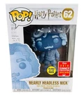 NEARLY HEADLESS NICK #62 FUNKO POP GLOW IN THE DARK 2018 SUMMER CON Harry Potter