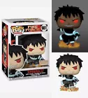 NEW 2021 Funko POP! Fire Force Shinra with Fire GITD - (BoxLunch Exclusive)