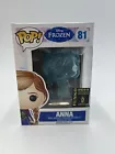 NEW FUNKO DISNEY FROZEN POP VINYL ANNA #81 SDCC BLUE ICE