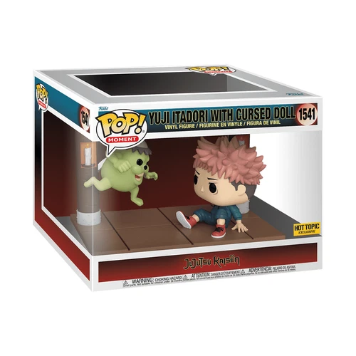 New Funko Jujutsu Kaisen Pop! Moment Yuji Itadori with Curse Doll #1541