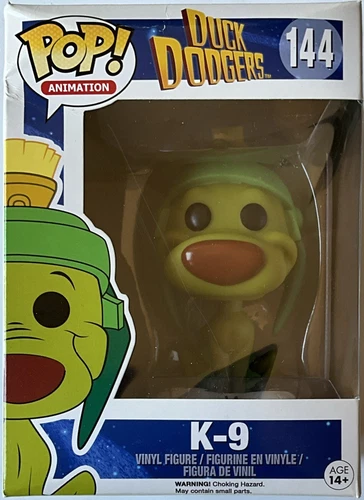 New Funko Pop 144 K-9 Dog Duck Dodgers Looney Tunes Vaulted
