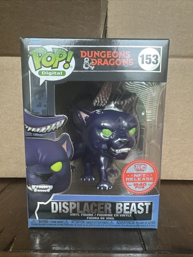 NEW - Funko POP! Digital - Dungeons & Dragons #153 Displacer Beast - LE 1640 pcs