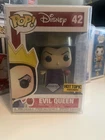 NEW Funko POP! Evil Queen 42 DIAMOND GLITTER Disney Snow White Hot Topic Ex