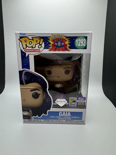 NEW FUNKO POP! GAIA #1293 SDCC 2000 PIECE DIAMOND EXCLUSIVE Fast Ship