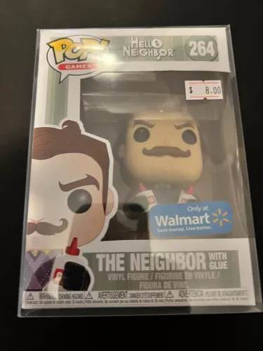 New Funko Pop! Games Hello Neighbor #264 The Neighbor with Glue Vaulted