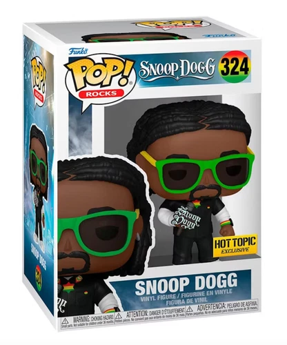 NEW Funko Pop! Snoop Dogg Hot Topic Exclusive # 324