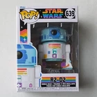 new Funko Pop! Star Wars R2-D2 LGBTQ Pride 2023 #639 Vinyl Figure w/ Protector