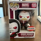 New Funko Pop! Zombie Morbius Marvel Exclusive Vinyl Toy Bobblehead Corps #105