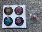 *New* Killer Klowns from Outer Space Funko Pop! Blacklight Pin Badges / Keyring