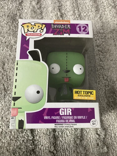 New ListingFunko Pop! Invader Zim GIR #12 Hot Topic Exclusive Box