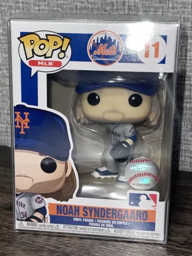 NEW MLB New York Mets Noah Syndergaard Pop! Vinyl #11 Funko Baseball W Protector