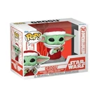 NEW/MINT Funko Pop! Star Wars The Mandalorian Holiday Santa Grogu w/Cookies #747