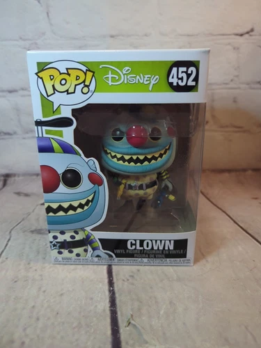 NIB Funko Pop! The Nightmare Before Christmas clown #452 disney sealed
