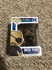 Nick Fury Funko Pop Marvel Avengers #14 DAMAGED