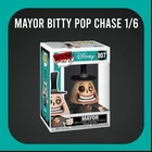 Nightmare Before Christmas Mayor with Megaphone Collectible Bitty Pop Chase 1/6