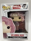 NOS Funko Pop! Disney Star Wars 'Vice Admiral Holdo' Vinyl Bobble-Head  #235