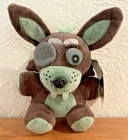 NWT 2016 Funko Five Nights at Freddy's Phantom Green Foxy Plush Toy