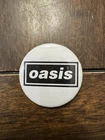 Oasis Pin Back Button 1.45” Of Britpop 🔥 Liam Noel Gallagher