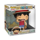 One Piece Monkey D. Luffy with Meat Jumbo 10-Inch Funko Pop!