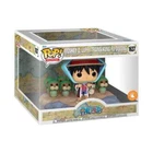 One Piece Pop! Moment Monkey D. Luffy Trains Kung Fu Dugong # 1637- New