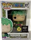 One Piece Roronoa Zoro Funko Pop! Vinyl Figure #327 Glow (KODY EX Exclusive)