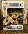 One Piece Sniper King 1514 Funko Pop limited Chase edition Pre release Chalice