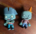 Pair of Funko Pop Plants vs Zombies 2 Swashbuckler and Conehead NO BOXES *READ*