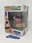 Patrick Star w/ Candy Cane #454 Spongebob Squarepants Funko Pop! Free Shipping