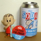 PEANUTS SODA LINUS VAN PELT 2500 CHASE VARIANT FUNKO SHOP EXCLUSIVE VINYL FIGURE